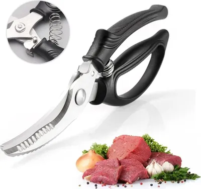 Produktbild von Geflügelschere aus Edelstahl mit Griffarretierung und Feder
