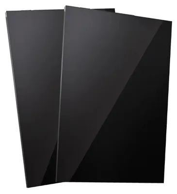 3 A3 Acrylplatten, schwarz, 297x420 mm, 2 mm