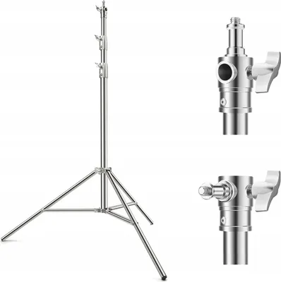 Zdjęcie produktu dla Statyw Studyjny Studio Oświetleniowy Fotograficzny 280cm K&F 22mm 1/4" 3/8" / KF34.044