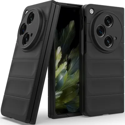 Obrázek produktu pro Pouzdro pro OnePlus Open Tvrdé PC Matné Nárazuvzdorné Protiskluzové Pouzdro černé