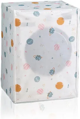 Image de Housse pour lave-linge, housse pour lave-linge et sèche-linge, protection contre les rayons UV, pour tambours et sèche-linge