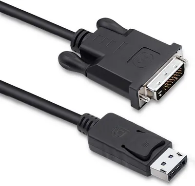 Produktbild von Qoltec DisplayPort-Kabel | DVI (24+1) Stecker 1,8 m