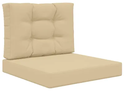 Zdjęcie produktu dla Poduszki na sofę do użytku zewnętrznego, poliester, beżowe, 60 x 60 cm