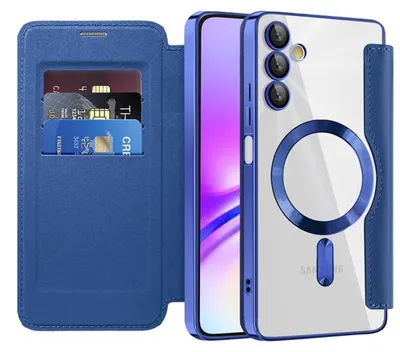 Produktbild von Techsuit - SmartMag Book Flip-Hülle für Samsung Galaxy A05s - blau