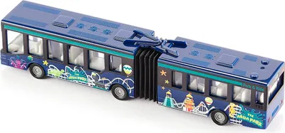 Produktbild von Siku Gelenkbus Modellbus, Bus rot ; 1617