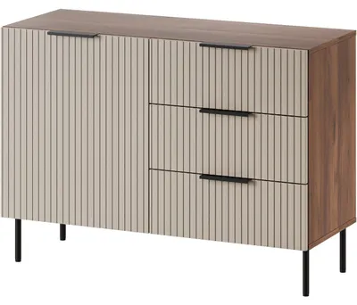 Produktbild von Kommode ATOS 02 warmia walnuss / kaschmir