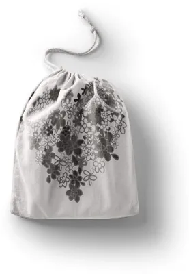 Image de Sac réutilisable en coton pour les fruits et légumes, avec cordon de serrage - Écologique