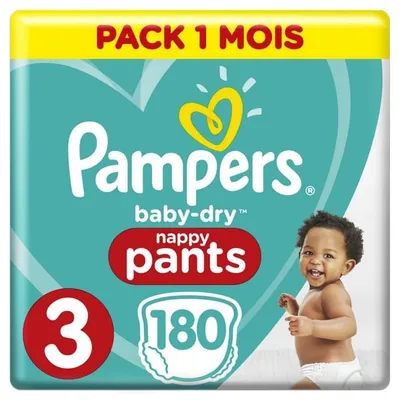 Produktbild von Pampers 81666563, Junge/Mädchen, Hosenwindel, 6 kg, 11 kg, Mehrfarbig, 12 h