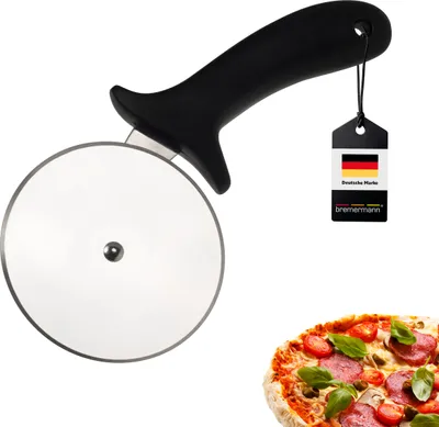 Produktbild von bremermann Pizzaschneider, Pizzacutter, Pizzaroller für Grill und Küche
