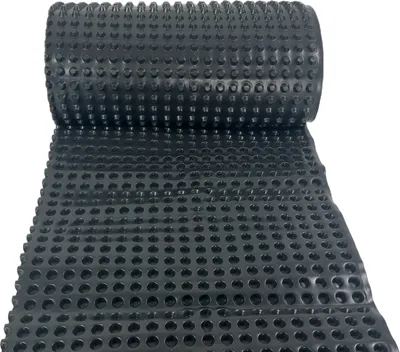 Obrázek produktu pro Drážková fólie 0,5 m x 20 m Ochrana stěn Ochrana základových zdí Drážková fólie Drenážní fólie
