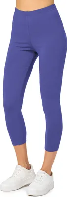 Produktbild von Merry Style Damen 3/4 Leggings aus Baumwolle MS10-199 (Kobalt, L)