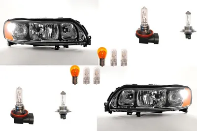 Zdjęcie produktu dla Johns, reflektory halogenowe pasujące do Volvo V70 S 05/04-08/07 Leuc. Zestaw Lewy Prawy 30698835 30648208 30698836 30648209