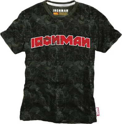Produktbild von Iron Man - T-Shirt Red Logo - L