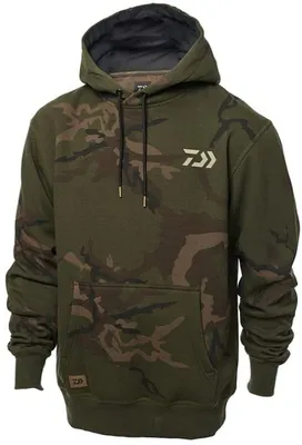 Productafbeelding van Daiwa Carp Camo Hoodie M, een hooded sweatshirt