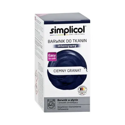 Produktbild von Simplicol Intensiv-Textilfarbe Dunkelblau 560 g