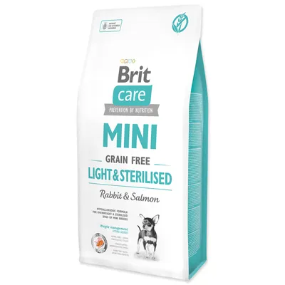 Obrázek produktu pro BRIT Care Dog Mini Grain Free Light & Sterilised 7 kg