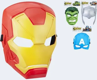 Produktbild von Marvel Avengers Avengers Maske, Actionfigur zum Sammeln, Comics, 120 g