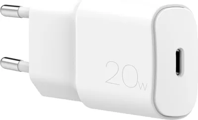 Zdjęcie produktu dla Ładowarka sieciowa USB-C 20W PD - biała