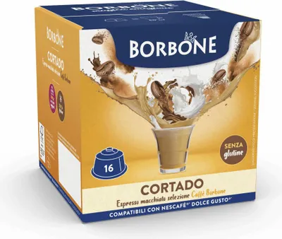 Immagine prodotto di Caffè Borbone DGCORTADO16 capsula e cialda da caffè Capsule caffè 16 pz