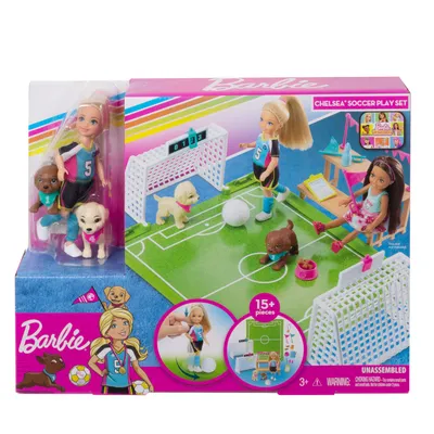 Obrázok produktu pre Barbie Chelsea + Futbalové Ihrisko