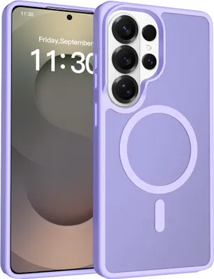 Produktbild von Samsung Galaxy S26 Ultra Hülle - Coverup Mattes Transparentes Back Cover - MagSafe Compatible - Violett