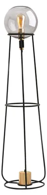 Obrázok produktu pre Stojacia lampa Stelo E27 Ø31cm čierna
