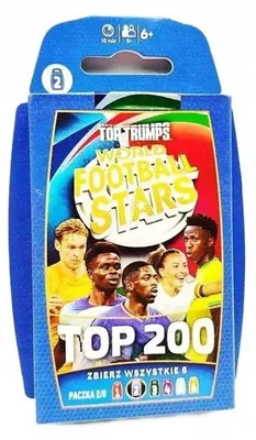 Immagine prodotto di Top Trumps: Le Stelle del Calcio Mondiale – Top 200 – 2
