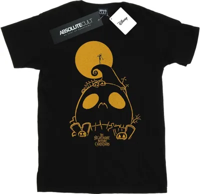 Produktbild von Disney - "Nightmare Before Christmas" T-Shirt für Damen BI41603 (M) (Schwarz)