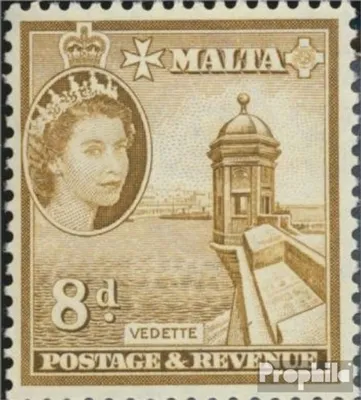 Produktbild von Briefmarken Malta 1956 Mi 246 gestempelt Landesmotive