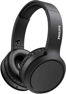 Obrázok produktu pre Philips TAH5205BK/00, Káblový a bezdrôtový, 20 - 20000 Hz, Hovor / hudba, 210 g, Slúchadlá s mikrofónom, Čierna