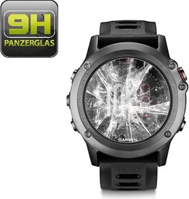 Produktbild von 3x 9H Hartglas für Garmin Fenix 3 38mm Panzerfolie Schutzglas Echt Glas HD KLAR