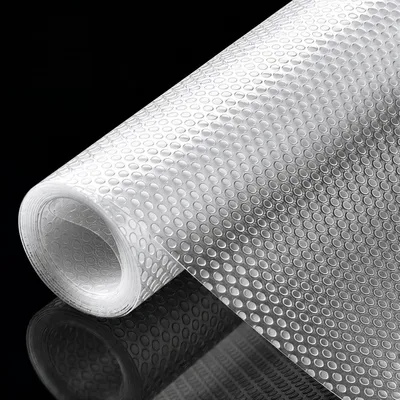 Produktbild von Schubladenmatte 30 x 300 cm – Rutschfest, aus EVA, Wasserdicht, Zuschneidbar – für Küche, Kühlschrank, Regale, Schränke, Haus und Büro (Transparent)