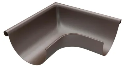 Produktbild von Zambelli Außenwinkel 90° Stahl braun NW 153 mm Größe 333