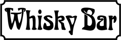 Produktbild von vianmo Holzschild 10x27 cm Whisky Bar Geburtstag Feiern Party