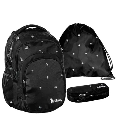 Produktbild von Schulrucksack BeUniq - 3-Teiliges Set