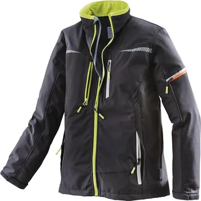 Immagine prodotto di Giacca softshell Terrax Workwear taglia XL nero/lime TERRAX