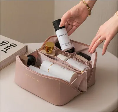 Obrázok produktu pre Prenosná cestovná kozmetická taška na make-up s veľkou kapacitou