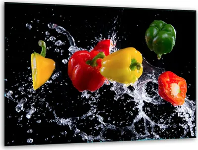 Produktbild von Glas Herdabdeckplatten Schneidebrett Universal 40x30cm Pfeffer