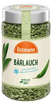 Productafbeelding van Ostmann, bevroren en gedroogde bärlauch (daslook), bijzonder aromatisch. Verpakking: 7 gram