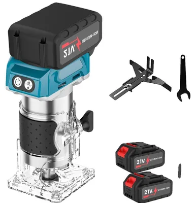 Imagen del producto de Cortapelos eléctrico de mano, con 5 niveles de velocidad, diseño inalámbrico y equipado con 2 baterías