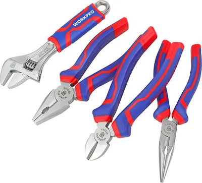 Obrázek produktu pro WORKPRO WP201009 - sada 4 profesionálních čepů (160 mm)