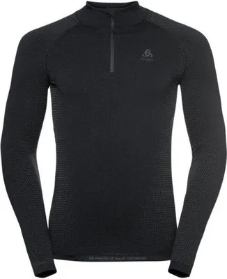 Produktbild von ODLO BL TOP Turtle neck l/s half zip PERFORMANCE WARM ECO SCHWARZ XL