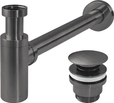 Produktbild von Waschbeckensiphon REA Titanium