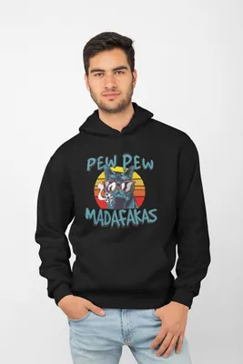 Produktbild von D&B Uni Hoodie EB00031 Madafakas Schwarz-Größe M