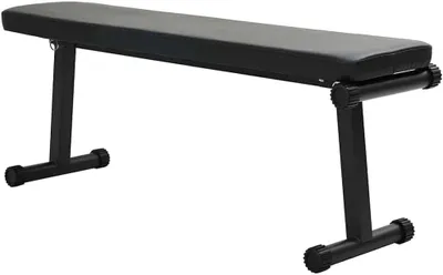 Produktbild von Schwarze, klappbare Gewichtsbank, 109 x 29 x 42 cm, aus Stahl, 6.4 KG