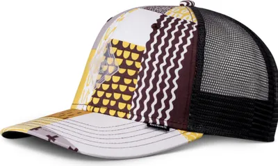 Produktbild von Djinns HFT Cap Summerpattern Grey/White/Yellow