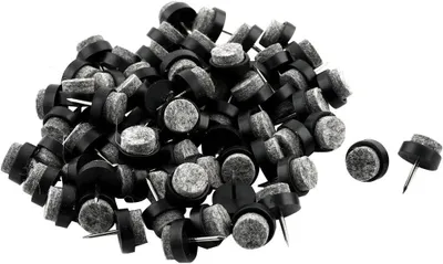 Produktbild von 70 Stück Filzgleiter für Möbel und Stühle, Bodenschützer 15 mm