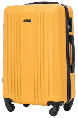 Walizka średnia Wings 24" KESTREL Yellow - zdjęcie 1