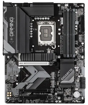 Zdjęcie produktu dla GIGABYTE B760 GAMING X DDR4 GEN5, Intel, LGA 1700, Intel® Celeron®, Intel Core i3 12th Gen, Intel Core i3 13th Gen, Intel Core i3 14th Gen, Intel..., LGA 1700, 128 GB, DDR4-SDRAM