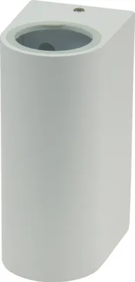 Produktbild von ChiliTec LED Wandleuchte CTW-2, weiß, 2x GU10, IP44, max. 2x20 W